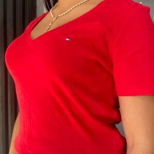 Blusas Tommy Roja para damas