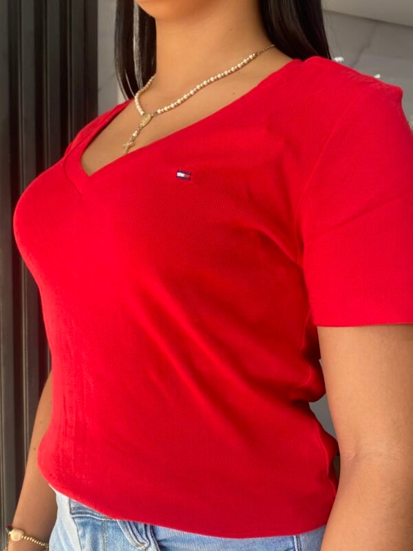 Blusas Tommy Roja para damas